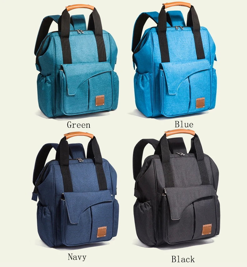 New arrival multifunctionable baby diaper backpack waterproof mummy bag hot selling nappy bag