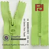 Eupean fashion decorative Plastic zipper