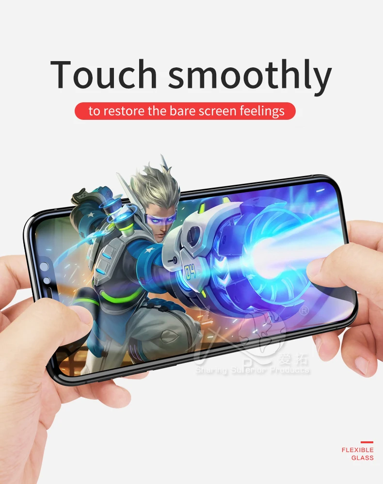 2018 trending products screen protector 7d nano film for honor 8x