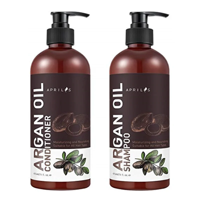 

private label oem Nature organic Argan oil shampoo for hair, White cream