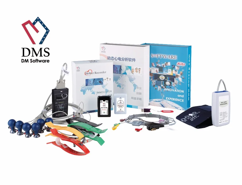 
DMS holter DMS300-3A China supplier USB Ecg Holter For Telemedicine 12 lead cardioscan holter ecg 