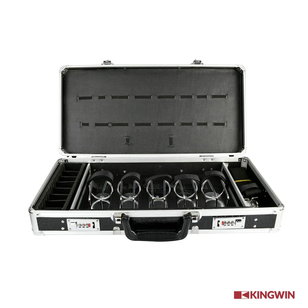 Barber Clipper Trimmer Barber Tool Box Rolling Makeup Hair Salon