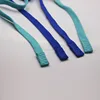 Wholesale custom flat cotton garment hoodie drawstring with piping ends