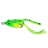 6g 40mm realistic eyes hollow soft frog lure baits for fishing over weed choked areas or lily pads