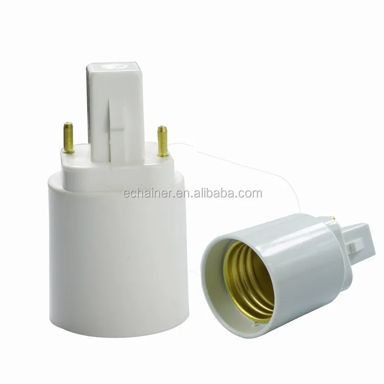 G23 To E27/G24 To E27 Base Socket CFL LED Lamp Adapter Holder Converter Copper 