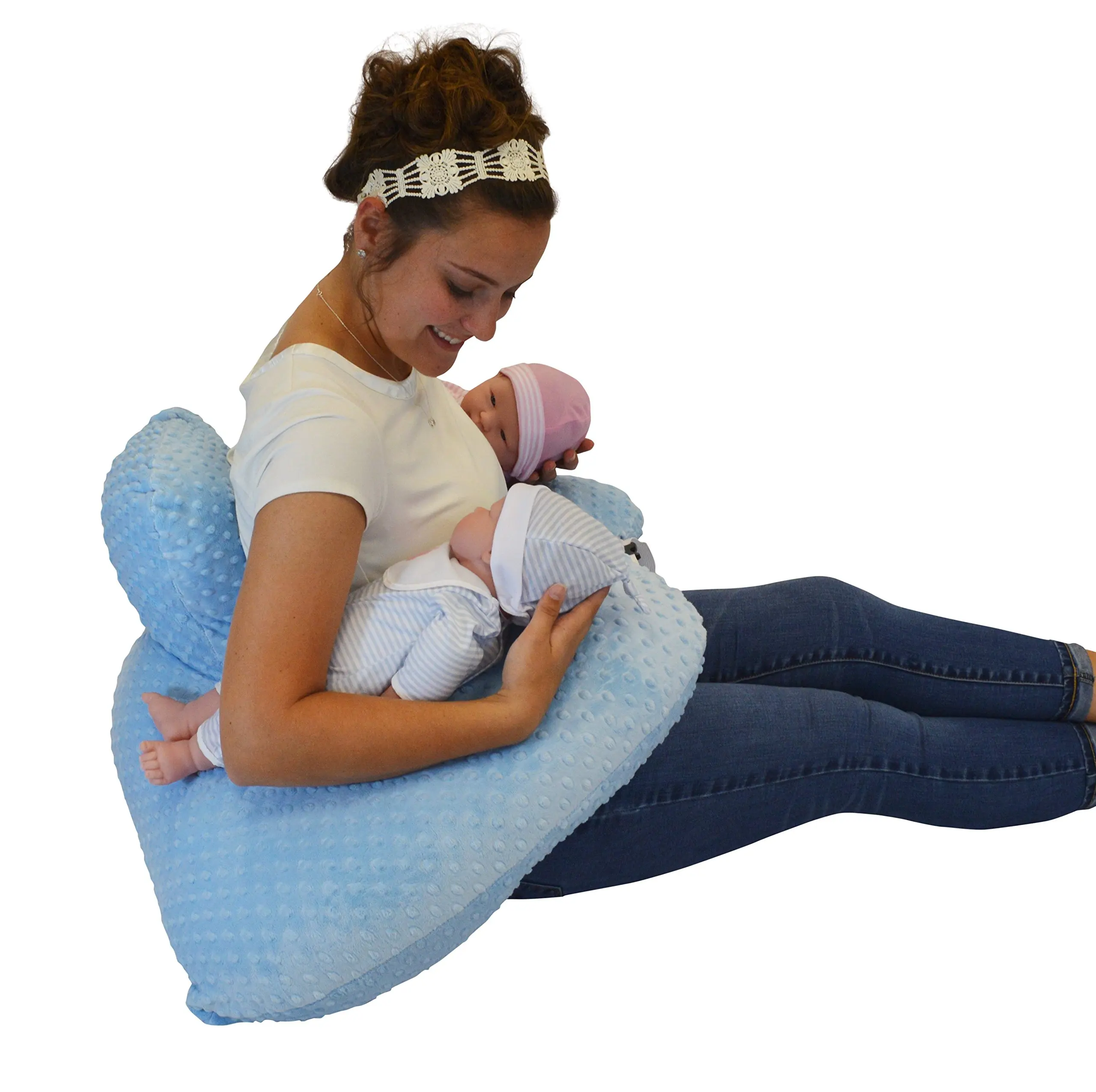 Подушка для кормления новорожденных двойни