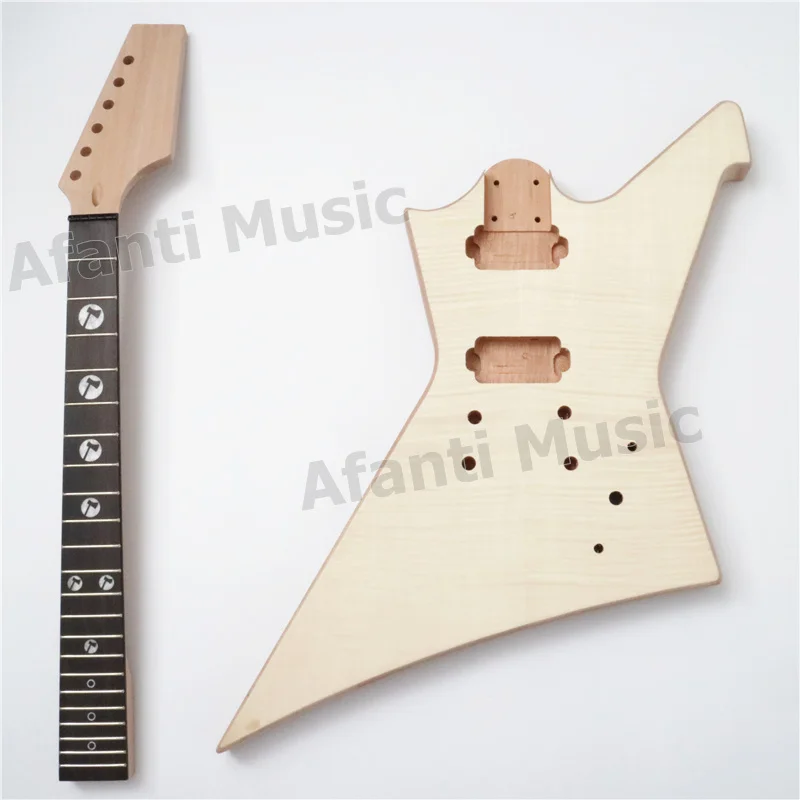 

New design! Afanti Music EX shape DIY Electric guitar Kit (AEX-001B)