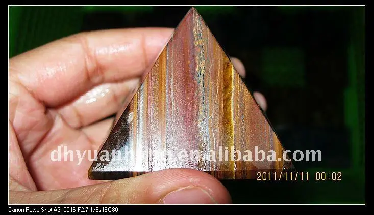 tiger eye pyramid