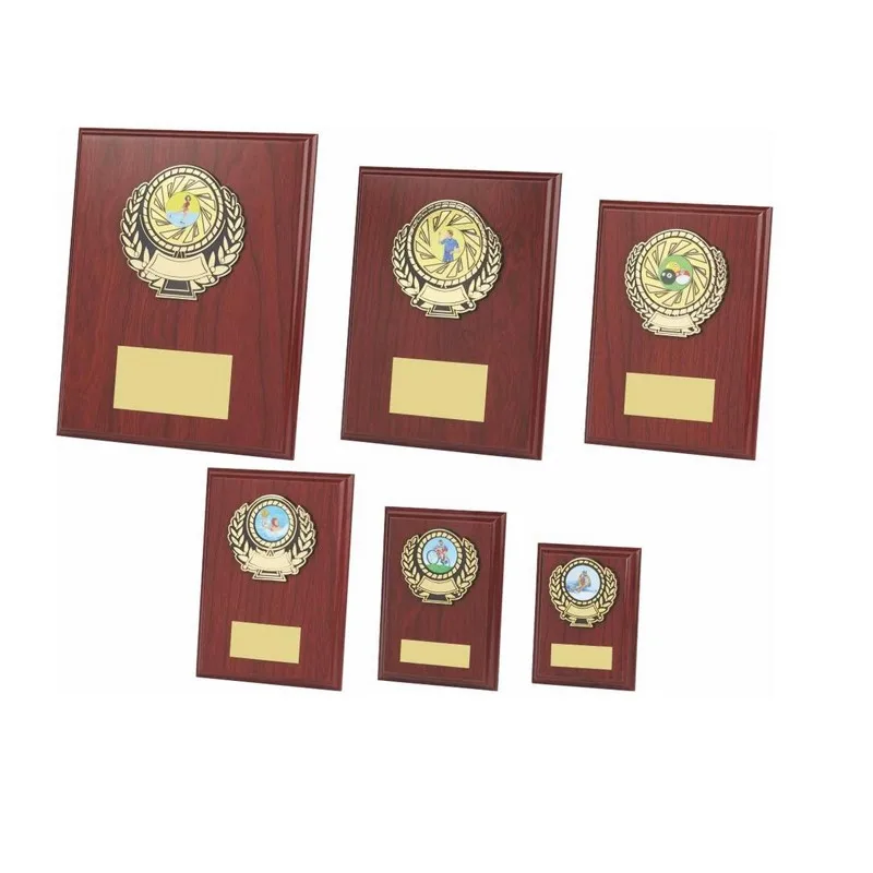 Factory Directly Wholesale Wood Finished Blank Awards Wooden Shield