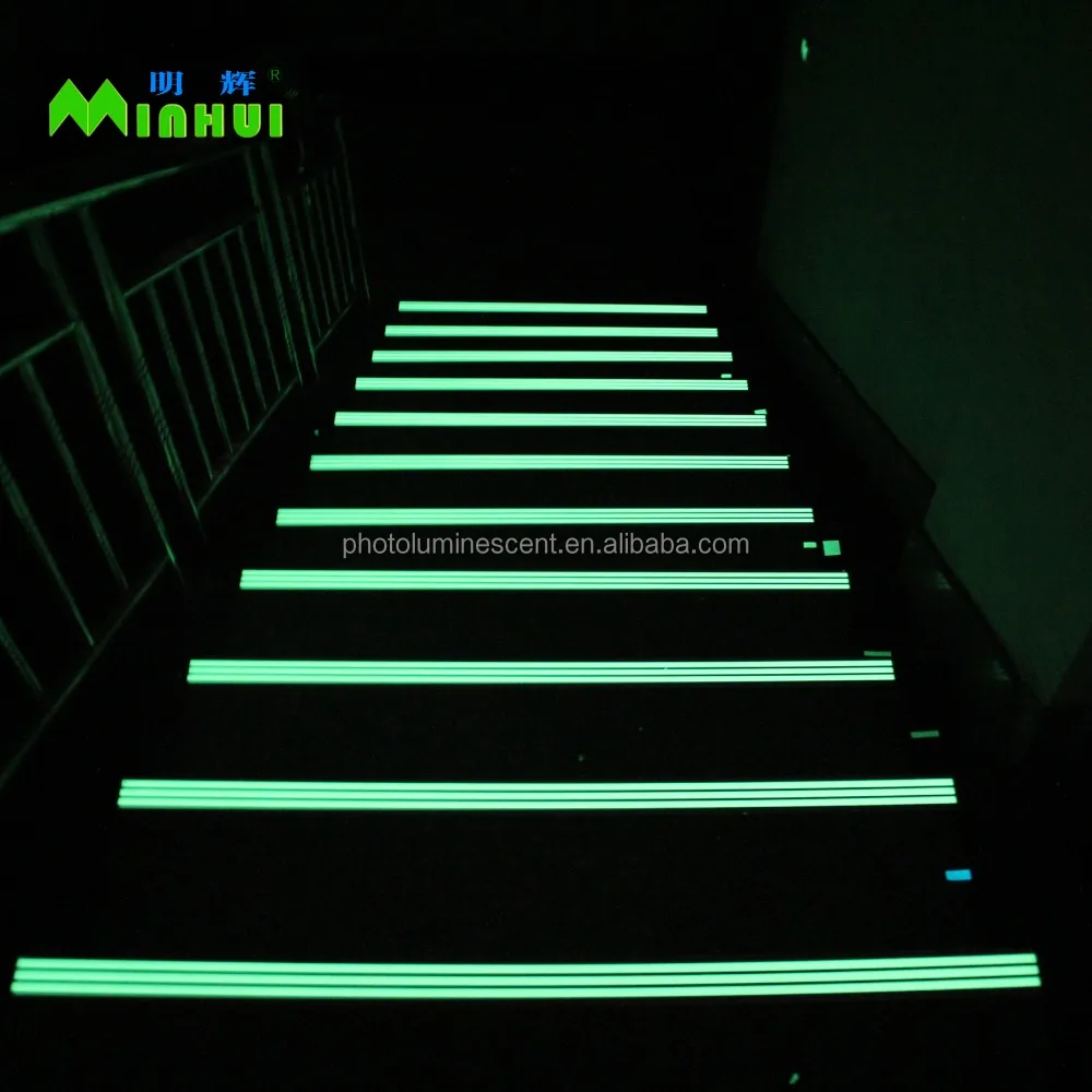 
Anti-Slip Photoluminescent Step Nosing With Aluminum Material 