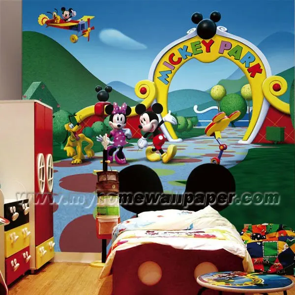 Dibujos Animados De Mickey De La Pared Murales Para La Habitacion De Los Ninos D1 Buy Murales De Pared De Mickeys Dibujos Animados Para Decoracion De Paredes Murales De Papel Tapiz De Dormitorio