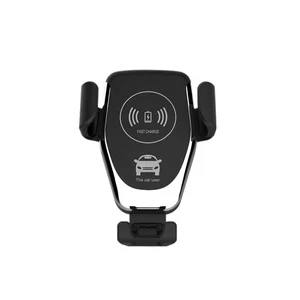 10W Wireless Car Charger Pad Auto Lock Phone Holder