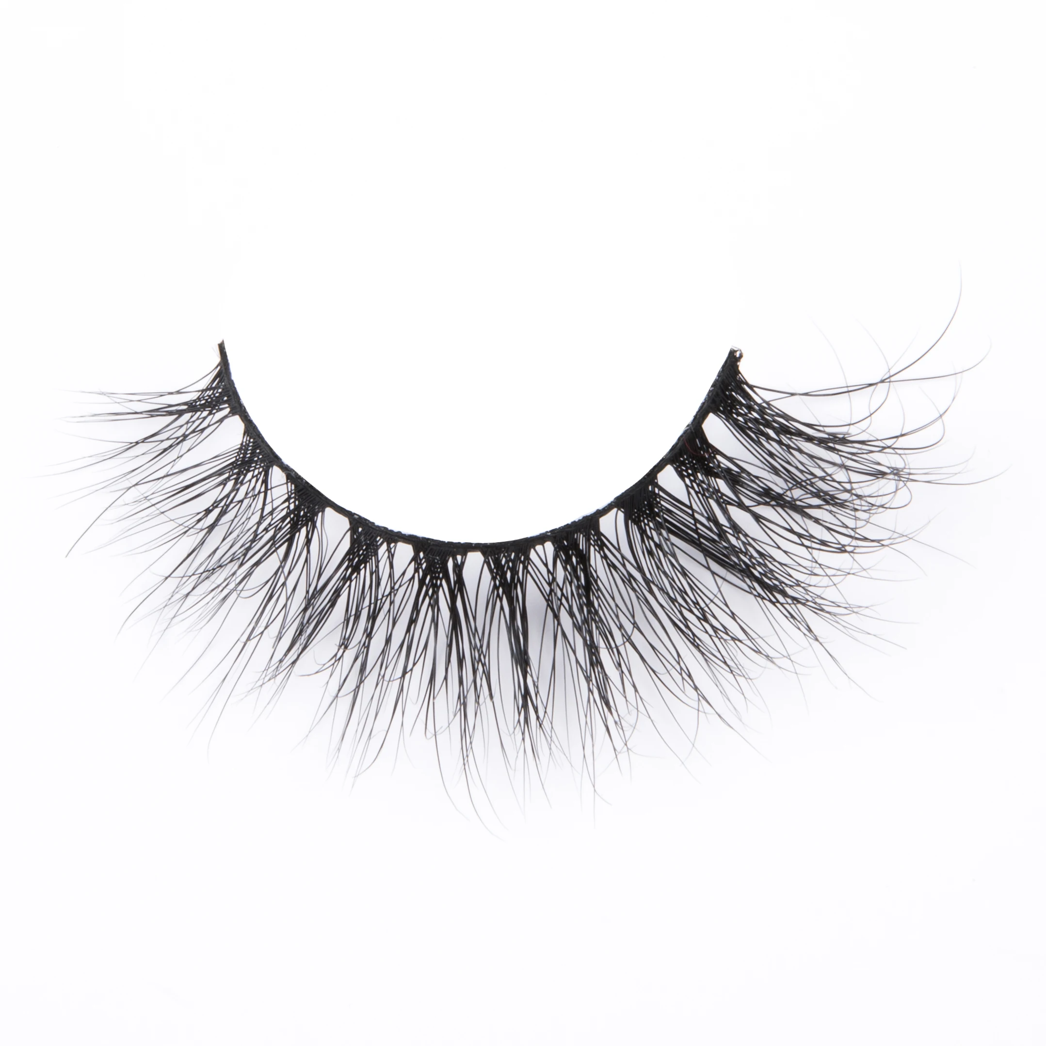 

High quality 100% Real 3D Mink Fur Eyelashes 6D 06 regular box, Natural black