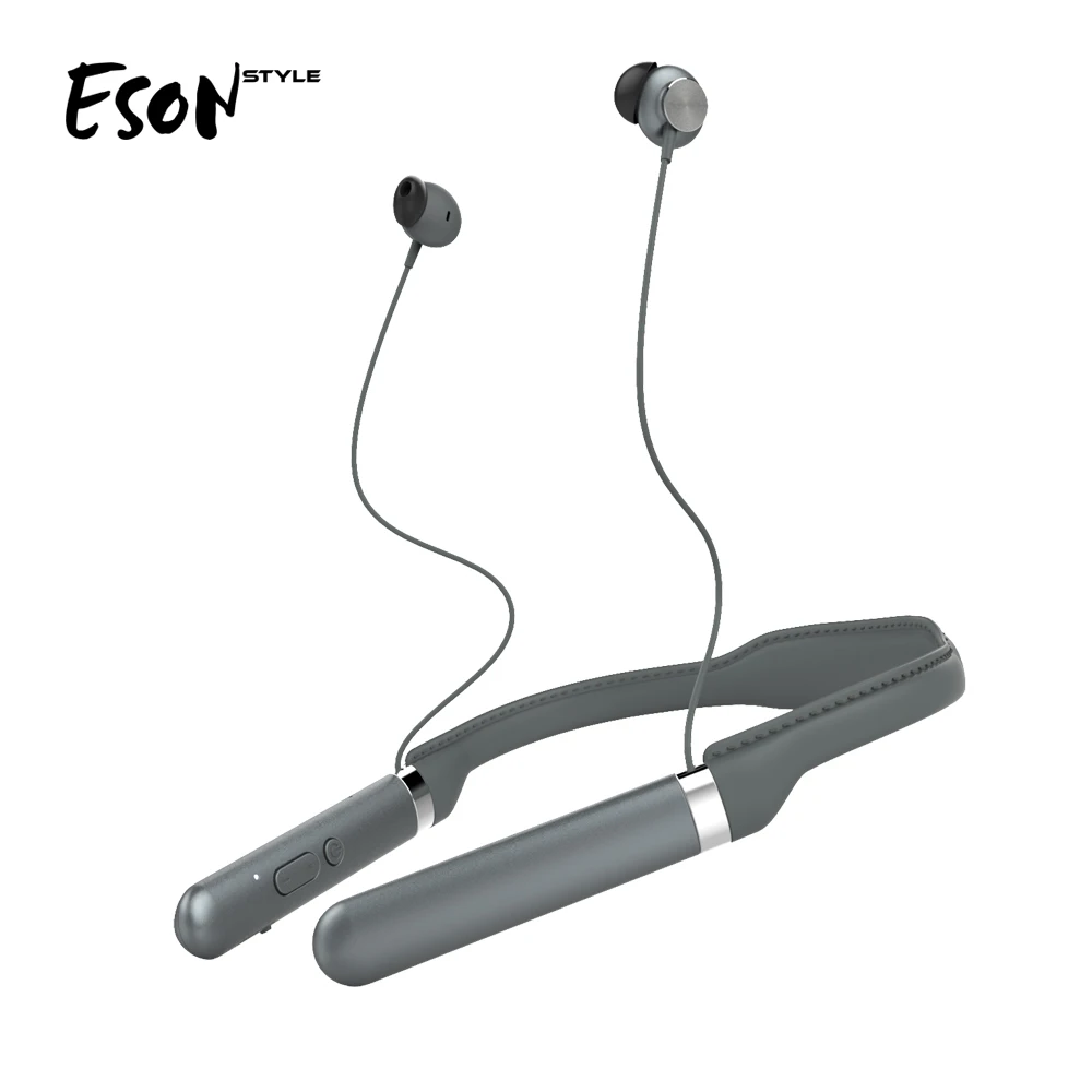 

Eson Style factory OEM Wireless Earbuds Bluetooth 5.0, Stereo Headset with In-Ear Earbuds CE Rohs Neckband Headphone