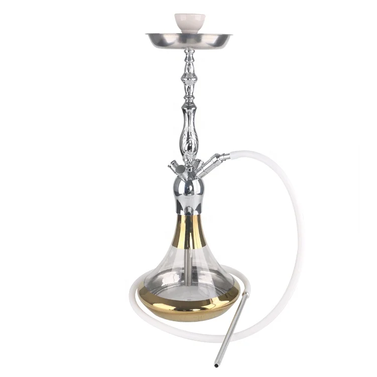 

nargile Zinc hookah wholesale  size shisha DIY hookah pipe shisha, Sliver