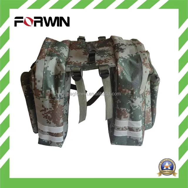 2015 New Waterproof Military Army Bicycle Saddle Bag