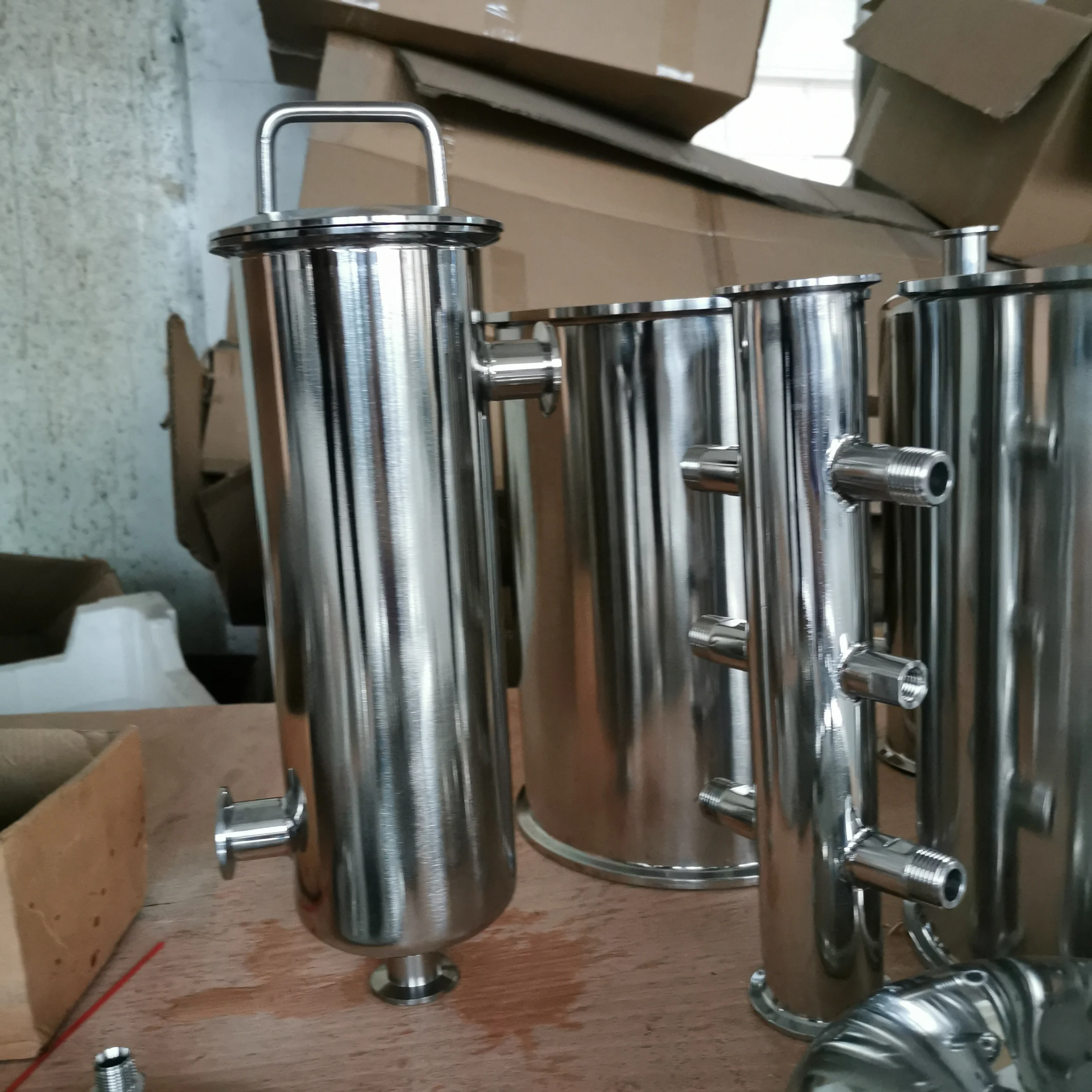 

Stainless Steel 5LBS Cold Trap with kf fittings