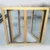 Franse stijl openslaande ramen push out houten ramen