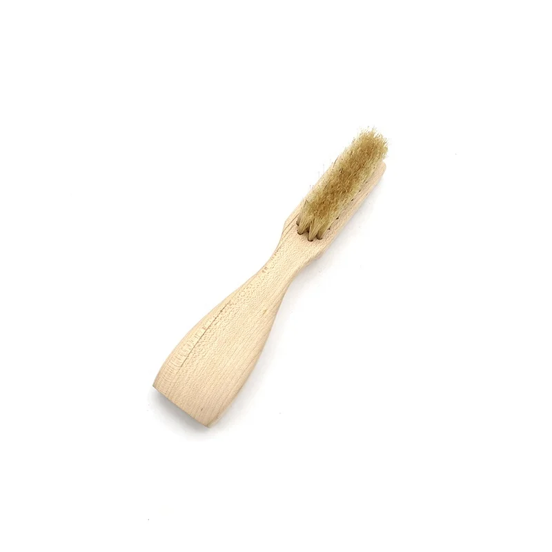 

Best natural firm beard grooming kit maple wood paddle brush