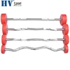 Fixed weight lifting barbell straight bar for sale