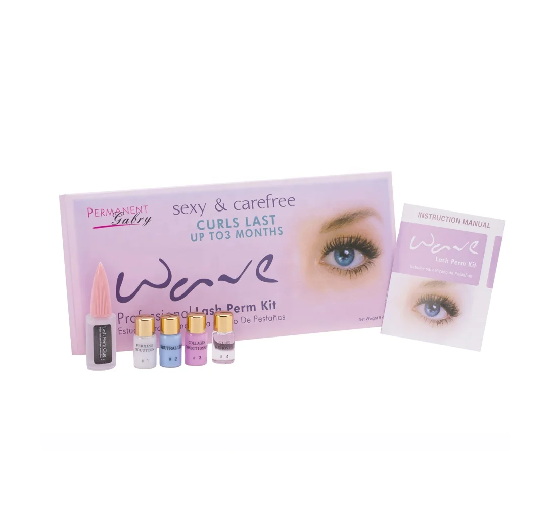 

Professional Silicone Pads And Adhesive Glue Lash Lift Perming Kit, Pink