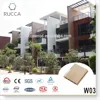 2018 WPC waterproof resin exterior prefab wall 170*17mm decorative siding panel for outdoor wall wood paneling