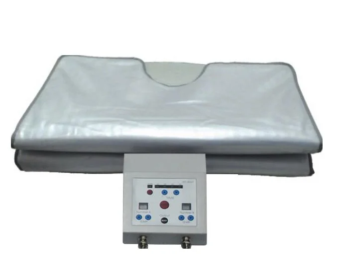 

lymphatic drainage sauna wrap far infrared slimming suit for sale 2 zones blanket