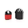 Best selling excellent quality many colors plastic armored aluminium alloy box package padlock