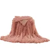 Plush Throw Blanket Pv Baby blanket Machine Washable Prevent Electrostatic TV Blanket