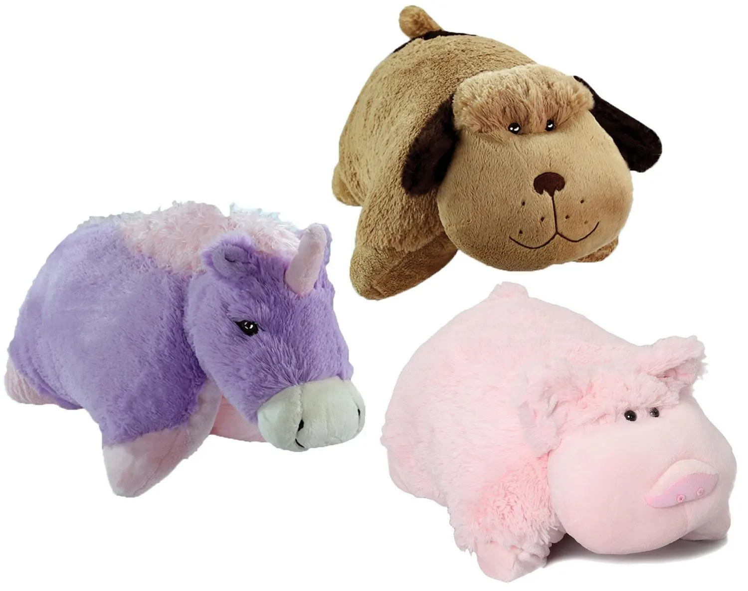 Buy Pillow Pets Brush Pets Magical Unicorn By Pillow Pets In