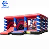 Fire fighting truck inflatable castle jumping bouncer for sale