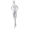 abstract fiberglass plus size maternity female mannequin