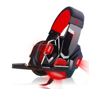 Gaming Headset Mic Stereo Bass & LED Light PS4