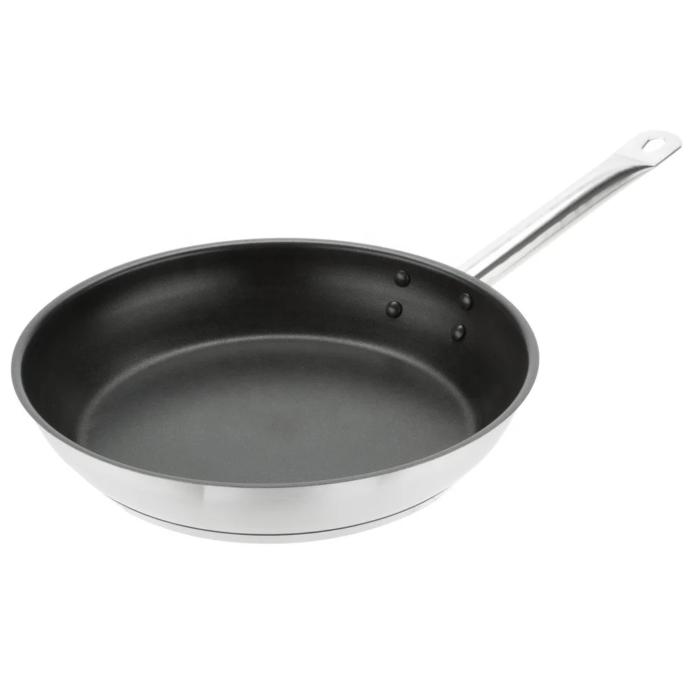 High Quality Hotel Kitchen Durable Induction 20 Inch Frying Pan 304