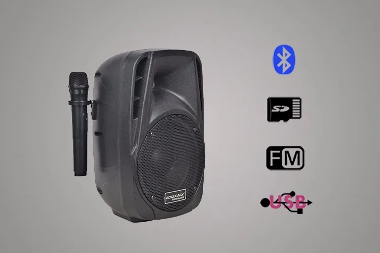 Accuracy Pro Audio PMQ08BEV1BPBT 8 inch Powered Speaker Woofer