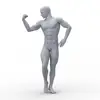 Custom-made high quality plastic mannequin human body model for acupuncture and anatomy