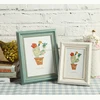 Both usage stand and hanging photo frame PS cheap photo picture frame Organic glass photo frame