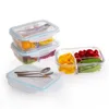 Premium Borosilicate Glass Lunch Box By Ikoo glass