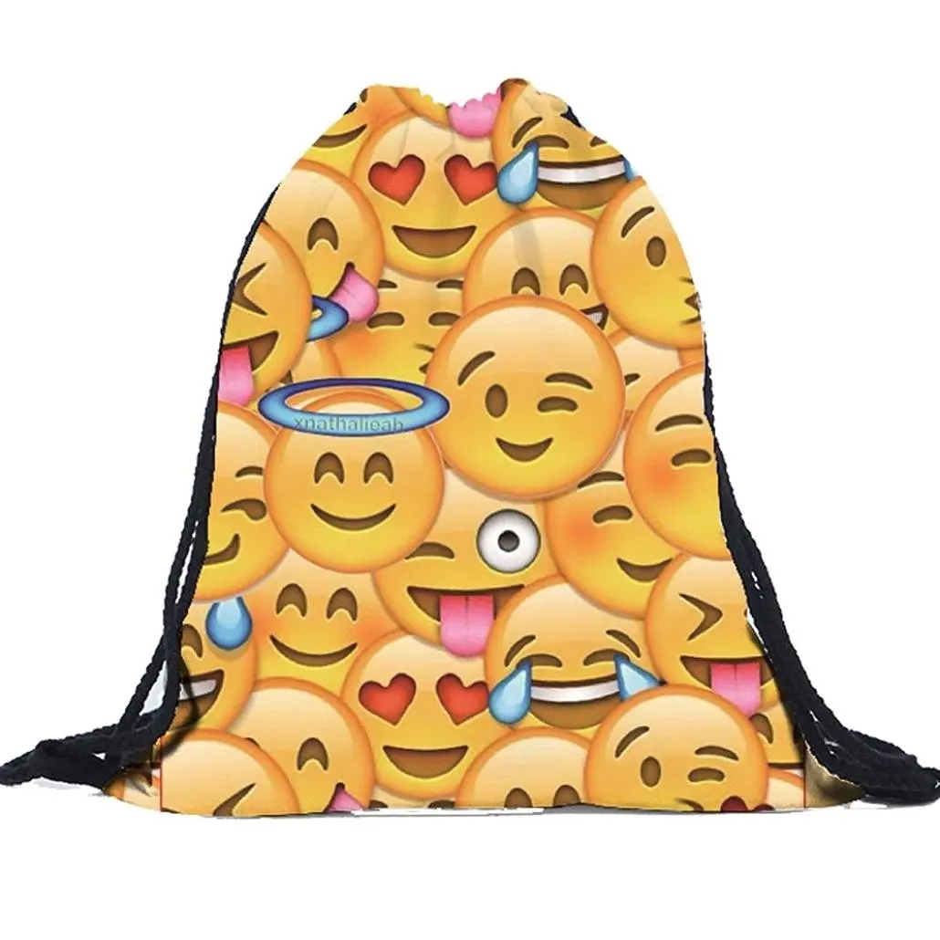 Buy Emoji Bags, Ammazona Unisex Cute Emoji Backpacks 3D Printing Bags