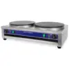 Factory Price 400mm Twin Head Heavy Duty Electric Crepe Maker Machine