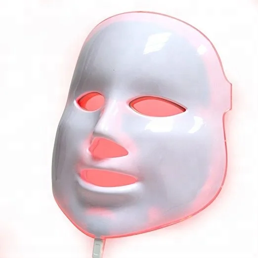 

Hot New Product 7 Colors Skin Rejuvenation Photon Led Mask for Home and Clinic Use, White