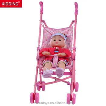 poussette avec bebe jouet