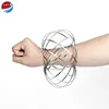 Latest decompression color 3D magic spring toy 304 stainless steel magic ring bracelet