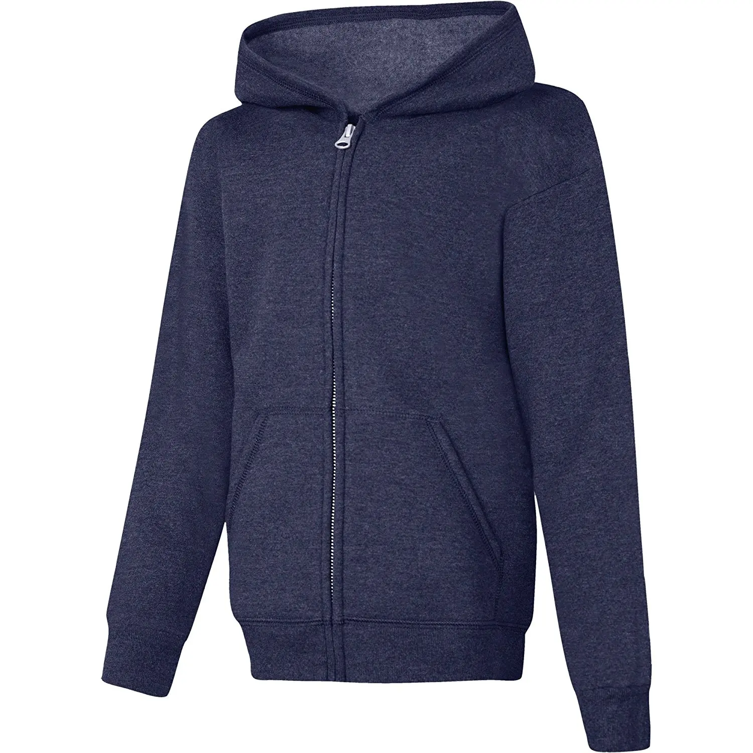 Boys//Girls New Hoodie//Hoody /'London/' Zipped With Union Jack Tag Navy Blue 1Y-12Y