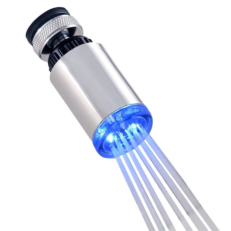 

Self-powered Single Blue Color faucet aerators with plastic filter