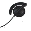 professional call center headset with RJ11 connector or 2.5mm jack and spiral cable