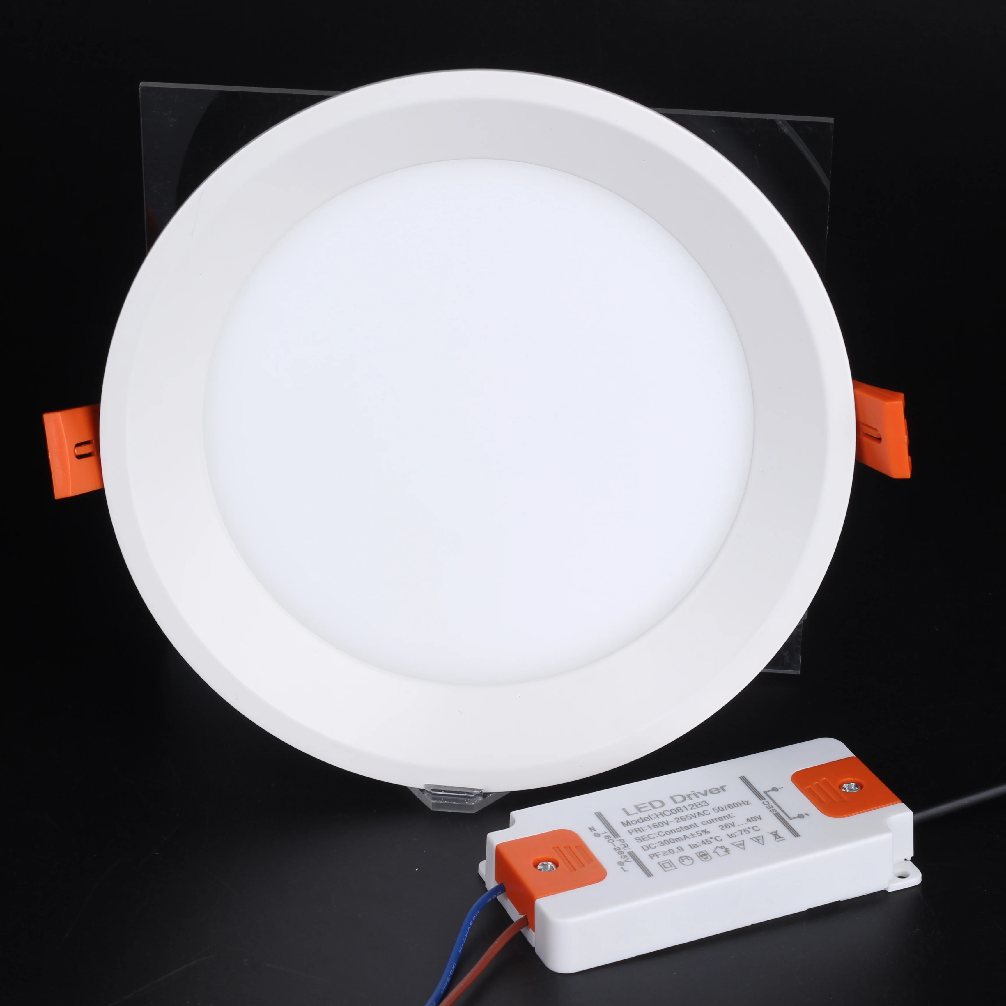OKELI Surface Dimmable Aluminum Led Light Constant Current ultra slim round 8w led Ceiling panel Down Light 2YRS Guarantee
