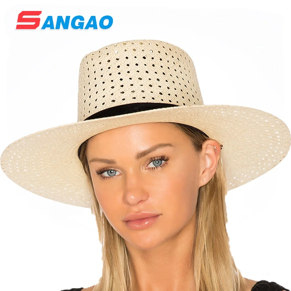 

wholesale fashion flat brim party hat men, Color