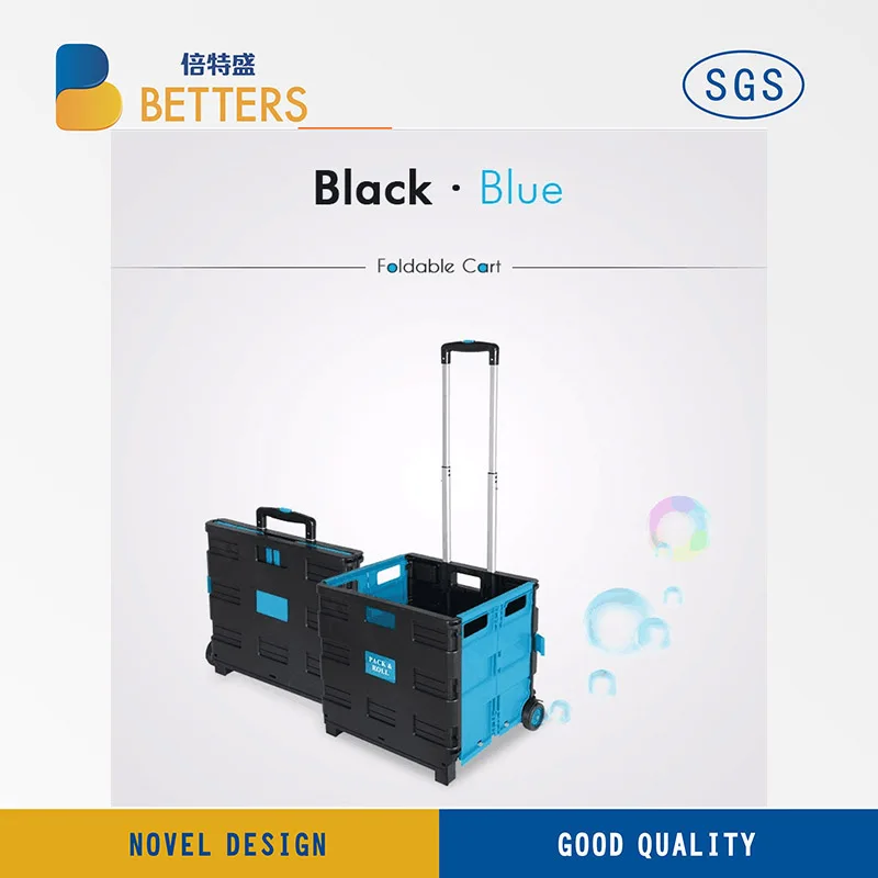 
Folding Boot shopping Cart /Trolley/ Crate Shopping Trolley on Wheels 