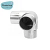 Stainless steel glass balustrade railing 3 way connector tube